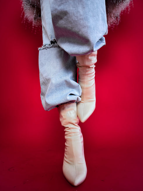 Сапоги "ELASTICITY MVP320" - СВЕТЛО-БЕЖЕВЫЕ