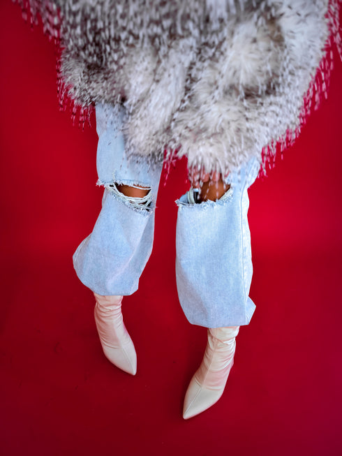 Сапоги "ELASTICITY MVP320" - СВЕТЛО-БЕЖЕВЫЕ