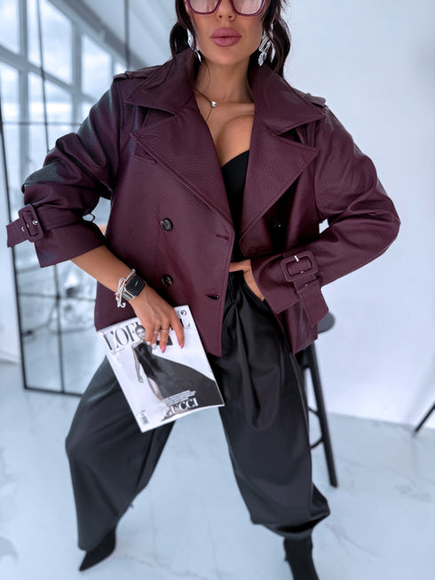 BORDO, faux leather jacket "RESCUE" OX9096-29