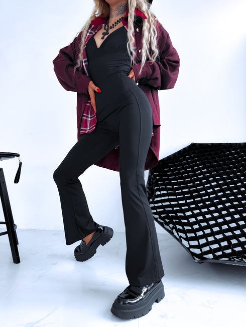 Легинсы "PALETTE LM0748" - черные