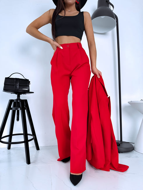 Auduma bikses "LAST KISS" - SARKANAS