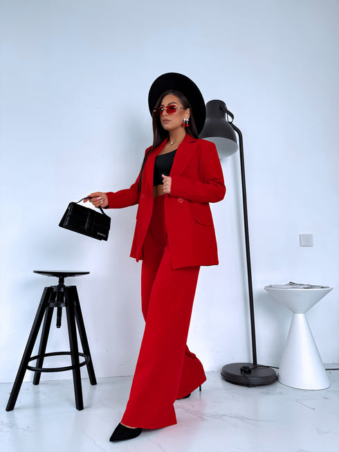 VIENAS DYDIS švarkas "LAST KISS" 2412 - RAUDONA