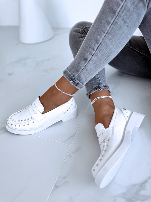 Mokasīni "POP ART T65" - balti