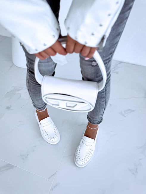 Mokasīni "POP ART T65" - balti