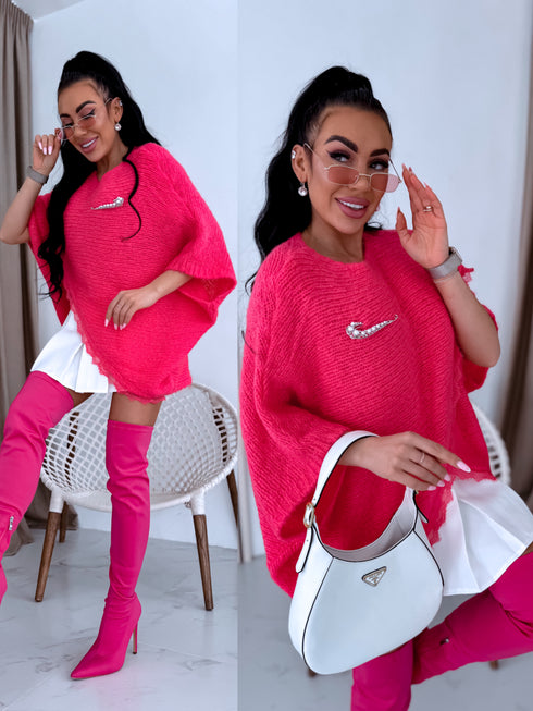 Mohēras oversize veste "POSES" 84236 - KORAĻĻU