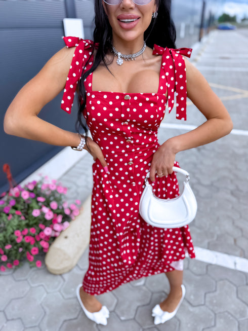 Kleita "DOTTED CHARM" 1363 - SARKANA