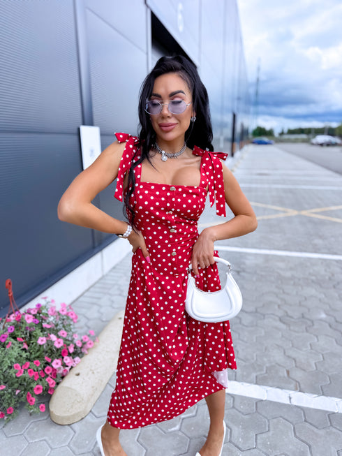 Kleita "DOTTED CHARM" 1363 - SARKANA