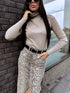 Classic turtleneck - CAPPUCCINO