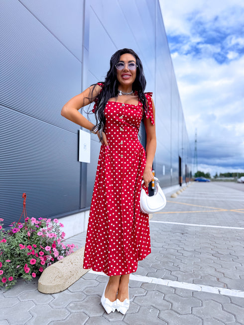 Kleita "DOTTED CHARM" 1363 - SARKANA