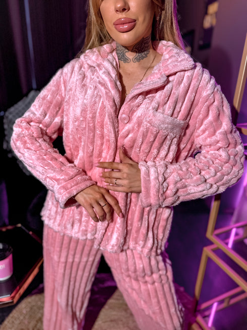 Домашний костюм "HOME LINE PJ6682" - Нежно-розовый