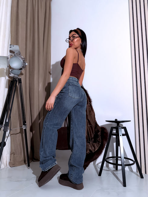 Džinsa bikses "EXPRESS T6272-2" - ZILAS