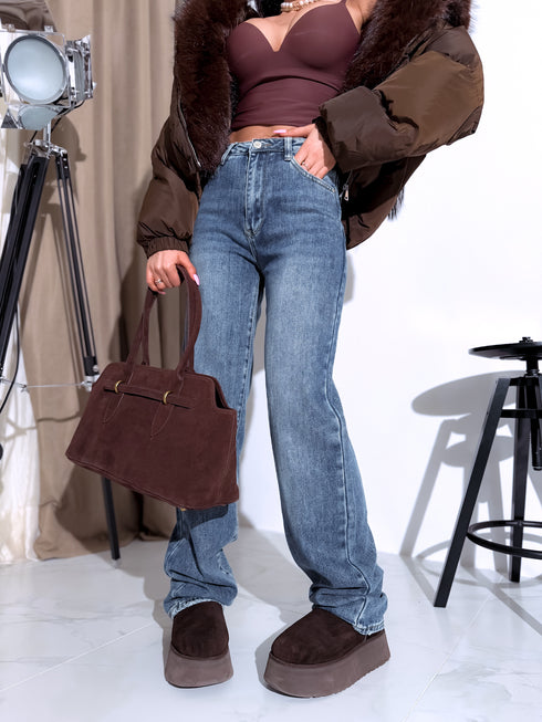 Džinsa bikses "EXPRESS T6272-2" - ZILAS