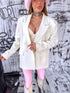 Blazer "READY" V13112 - CREAM WHITE