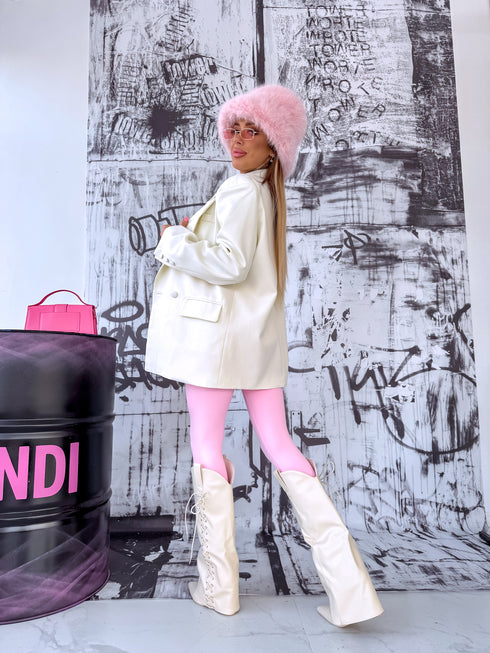 Blazer "READY" V13112 - CREAM WHITE