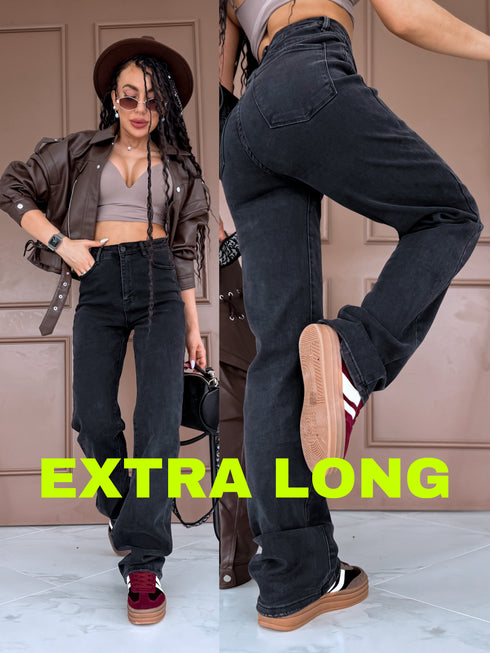 EXTRA LONG jeans “EXTRA T6272” – dark grey