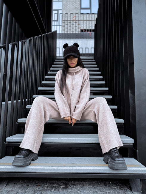 Bēšs 2in1 komplekts "HEAVINESS MO51"