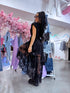 Kleita "MOONLIGHT VINTAGE 0859" + josta - MELNA AR MELNU