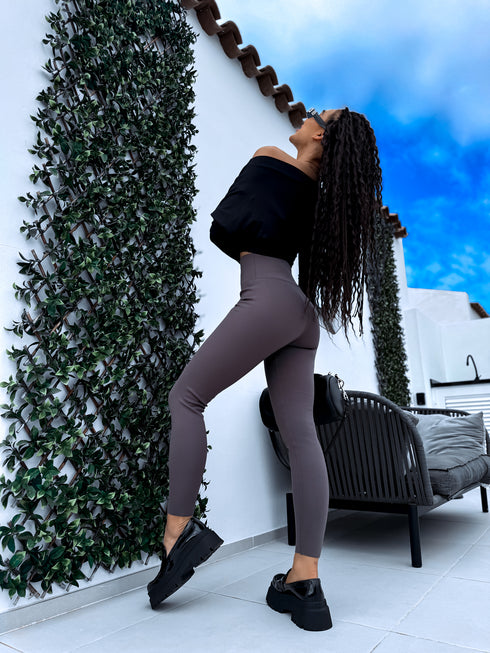 THERMO leggings "ABSOLUT PUSH-UP" 3351 - GRAPHITE GRAY