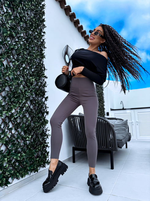 THERMO leggings "ABSOLUT PUSH-UP" 3351 - GRAPHITE GRAY