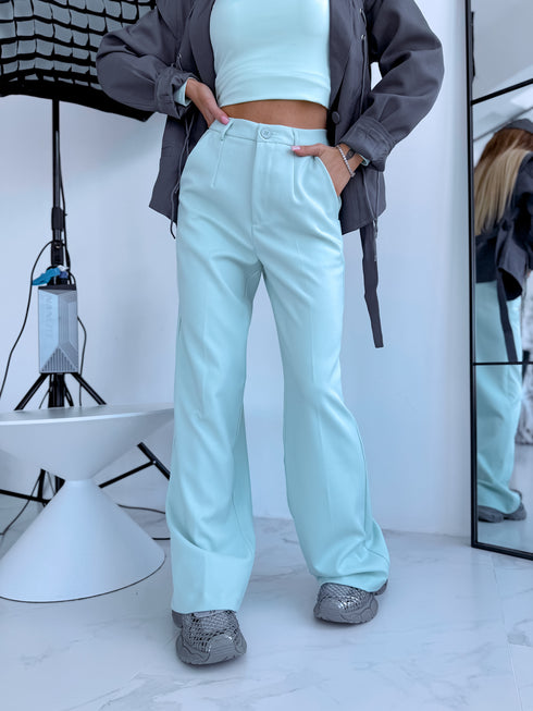 Classic, MINT fabric trousers "SEASON HIT" VS02