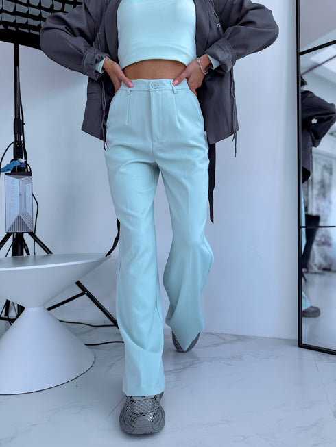 Classic, MINT fabric trousers "SEASON HIT" VS02
