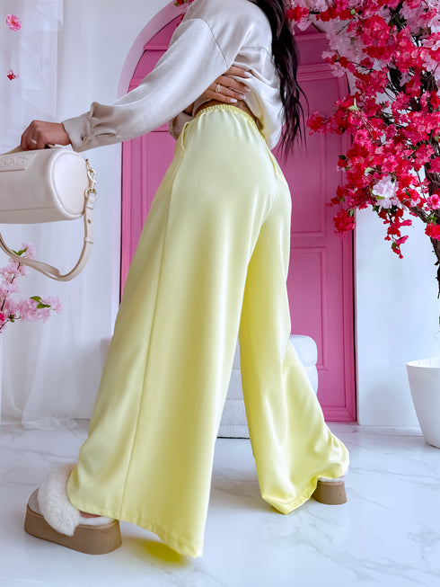 Pants "Excuse Me V58" - yellow