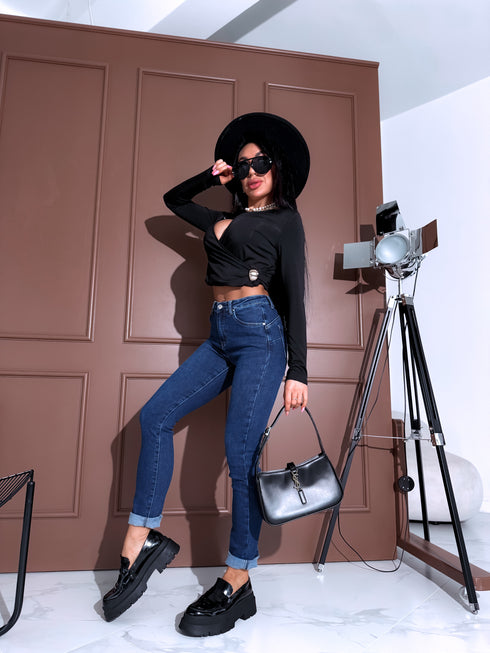 "RIVER DJ2392" džinsa PUSH-UP bikses - tumši zilas PRE-ORDER