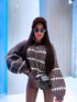 Knitted sweater "CHOCOLATEY" - CHOCO PRE-ORDER