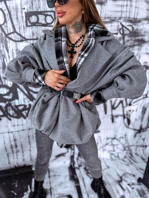 OVERSIZE paltas "SNOWBALL 251174" - PILKAS