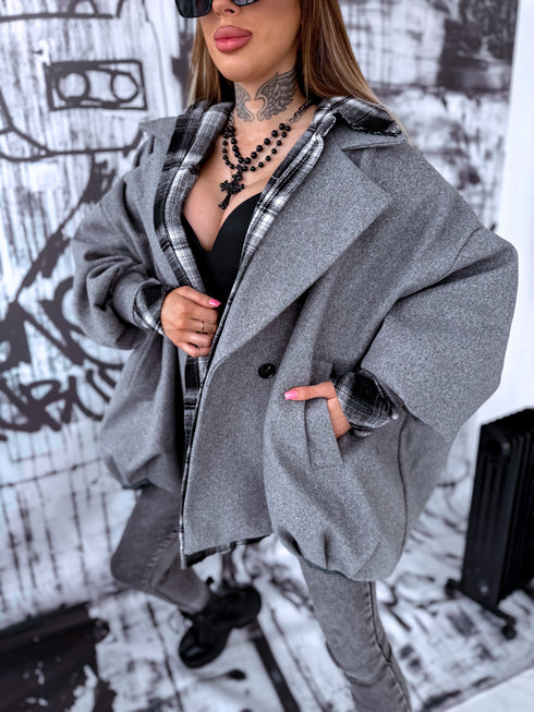OVERSIZE paltas "SNOWBALL 251174" - PILKAS