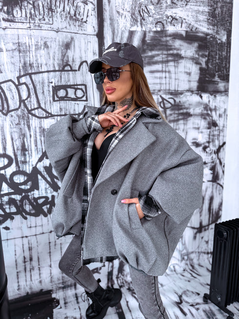 OVERSIZE paltas "SNOWBALL 251174" - PILKAS