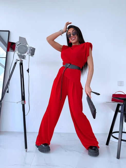 Komplekts "MOMENT" - SARKANS