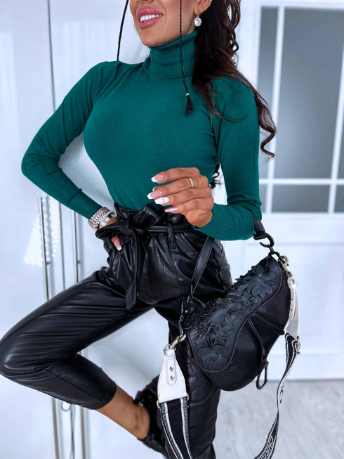 Classic turtleneck - EMERALD GREEN PRE-ORDER