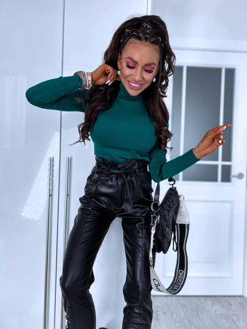 Classic turtleneck - EMERALD GREEN PRE-ORDER