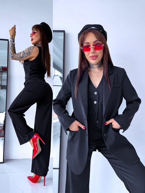 ЧЁРНЫЙ, 3в1 комплект "MACADAMIA EC73"