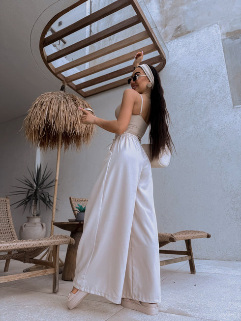 Pants "Excuse Me V58" - dark beige