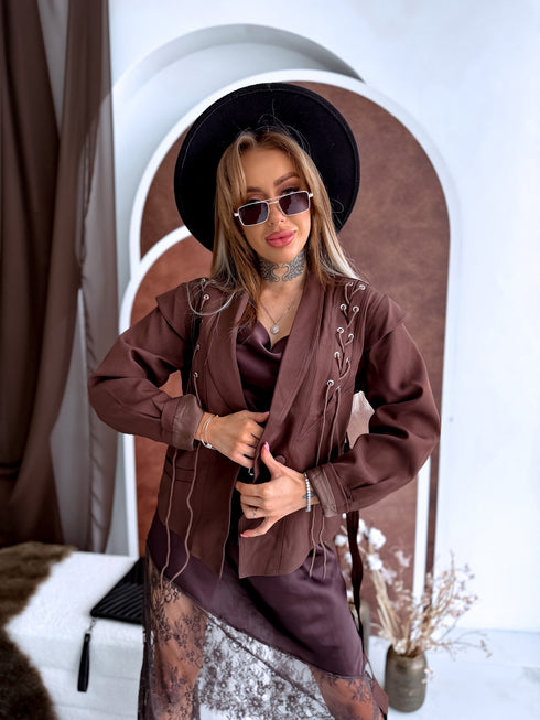 Blazer "NO ATTACHMENT" V10265 - CHOCO