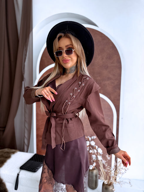 Blazer "NO ATTACHMENT" V10265 - CHOCO