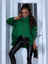 ELYNDI Extended Wool Sweater - GREEN PRE-ORDER