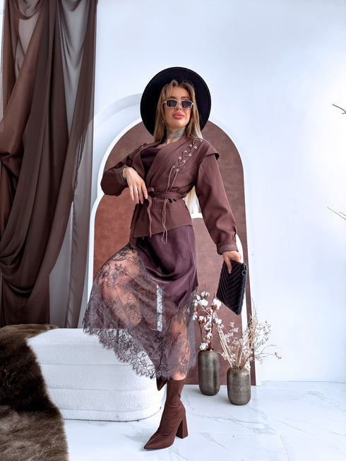 Blazer "NO ATTACHMENT" V10265 - CHOCO