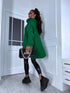 ELYNDI Extended Wool Sweater - GREEN PRE-ORDER