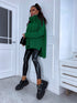 ELYNDI Extended Wool Sweater - GREEN PRE-ORDER
