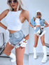 Crop tops "SKY VD1038" - BALTS