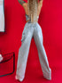 LUX jeans pants "MALLOW 8757" - light gray