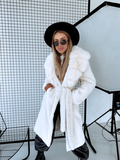 PŪKAINS mētelis "LUX MONT BLANC FL2270" - BALTS