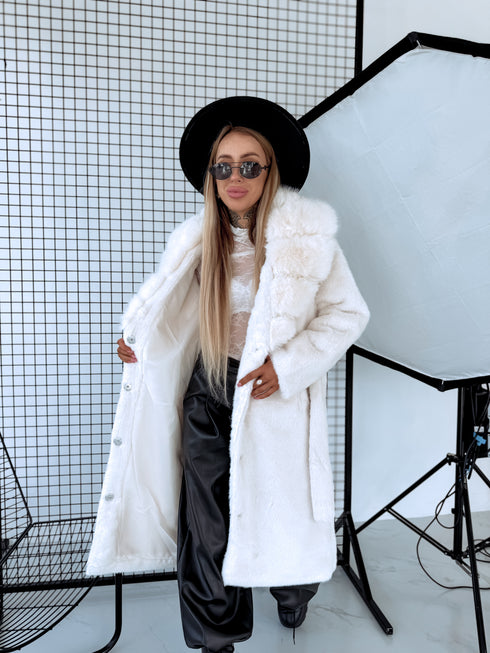 PŪKAINS mētelis "LUX MONT BLANC FL2270" - BALTS