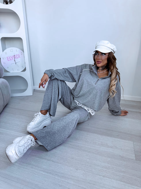 Divdaļīgs komplekts "LACE AFFAIR" 81987 - PELĒKS