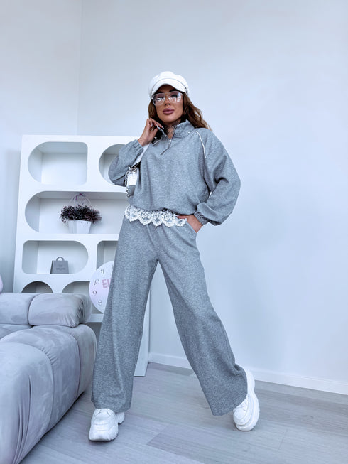 Divdaļīgs komplekts "LACE AFFAIR" 81987 - PELĒKS