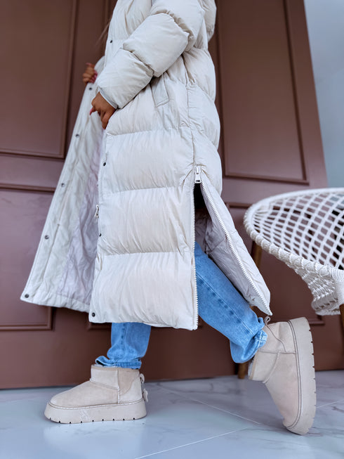 Garā virsjaka "FROZEN" FC7580 - gaiši bēša