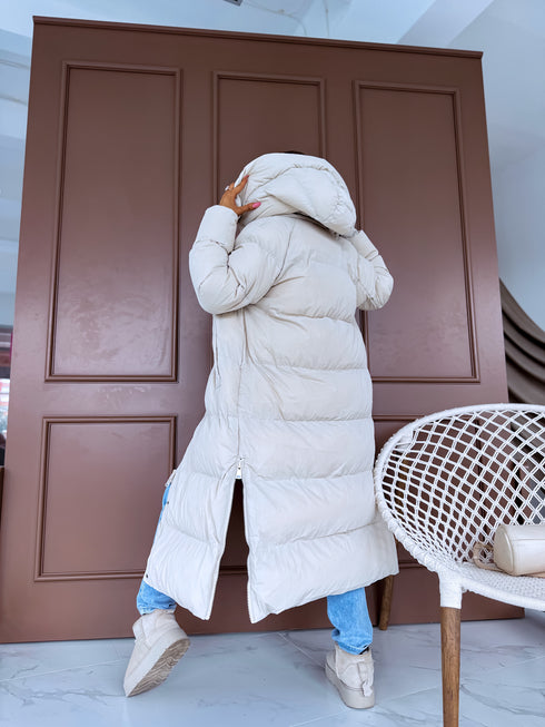 Garā virsjaka "FROZEN" FC7580 - gaiši bēša